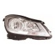 Mercedes C-Class 2009-2014 Chrome Inner Halogen Head Lamp Unit Driver Side